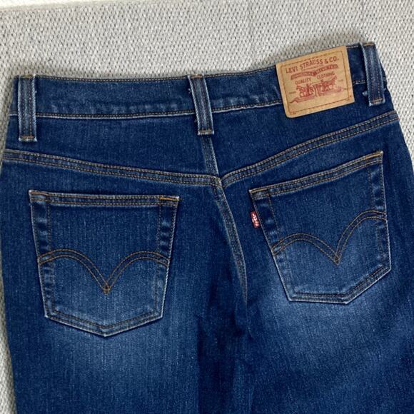 Levi's 517 Vintage Boot Cut Jeans Womens 7S 30X30 Blue Juniors Western Cowgirl - Picture 8 of 13
